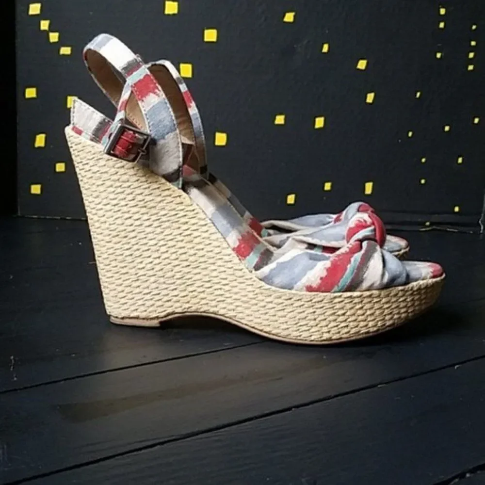 Anthropologie Espadrilles Wedges